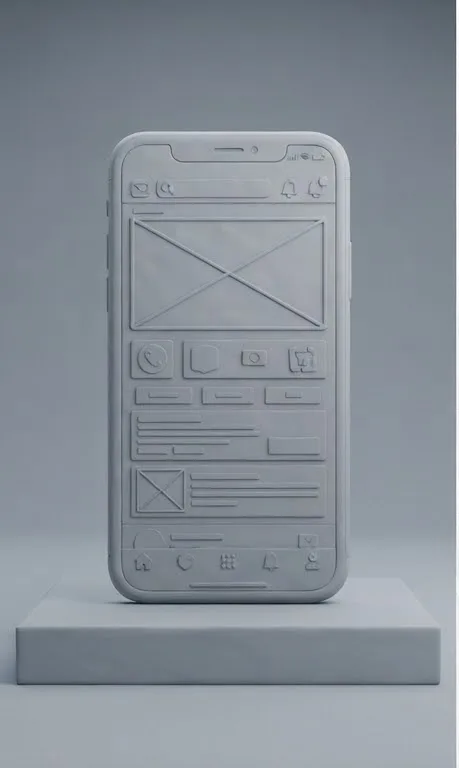 Banking app, greybox stage